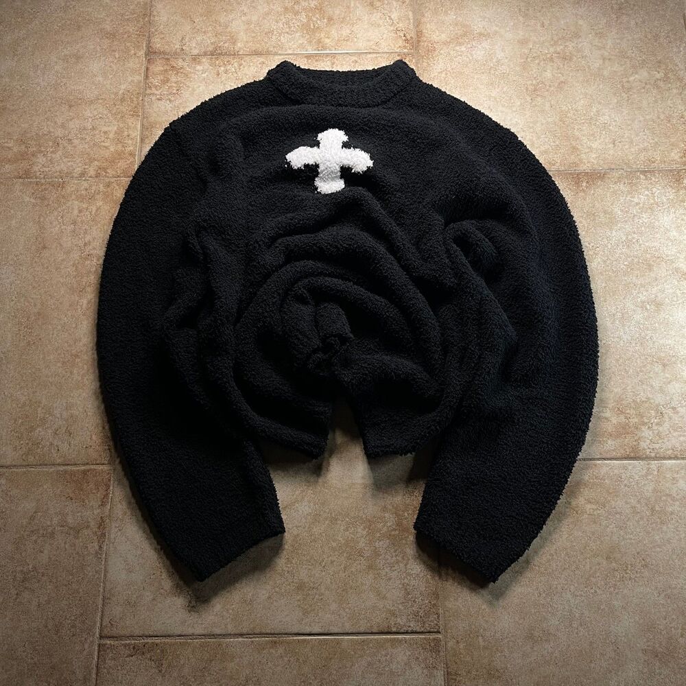 SMFK Compass Cross Wool Knit Sweater